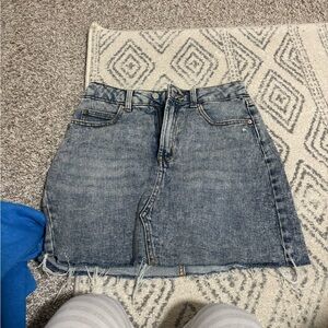 Target Blue Denim Mini Skirt